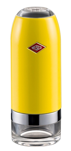 Klick zeigt Details von Gewürzmühle Wesco lemonyellow / gelb, 16cm hoch (NICHT MEHR LIEFERBAR!!!)